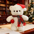 Small White Bear Plush – Winter Scarf Edition 5 SOLD